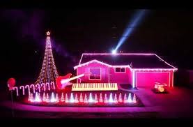 The Force Is Strong With This Bay Area Starwars Fan So Cool Christmas Light Show Star Wars Christmas Lights Musical Christmas Lights