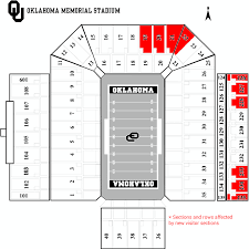 Visitor Sections Being Moved At Oklahoma Memorial Stadium