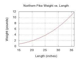 File Northern Pike Weight Length Graph Jpg Wikimedia Commons