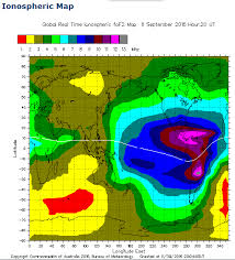 Earthquake Prediction Tonights Ionospheric Map