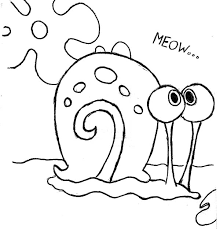 Gary The Snail Walking At Bikini Bottom Coloring Pages Color Luna In 2020 Coloring Pages Colorful Pictures Coloring Pages For Kids
