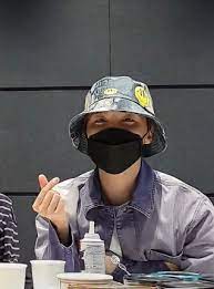 Fashion Fix J Hope Of Bts S Smiley Bucket Hat The Honey Pop