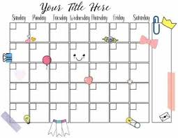 Free printable seasonal calendars and holiday calendars: Free Blank Calendar Templates Word Excel Pdf For Any Month