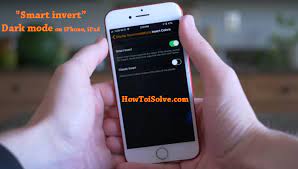 How To Disable Enable Ios 11 Smart Invert Dark Mode On Iphone Ipad Ipad Iphone Ios 11