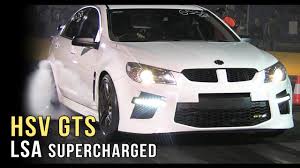 Holden hsv gts coupe left exhaust bezel surround bumper bar insert monaro gto vz. Lsa Supercharged Hsv Gts Genf Youtube