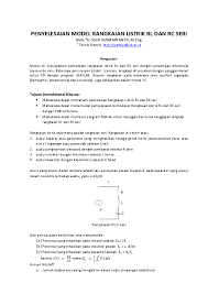 Check spelling or type a new query. Pdf Penyelesaian Model Rangkaian Listrik Rl Rc Seri Iqbal Ramadhan Academia Edu