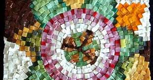 Flower Francesca Orsoni Arte Del Mosaico Mattonelle Mosaico Mosaico