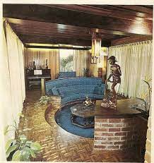 Irwin miller and his wife, xenia, commissioned a trio of architects — eero. Pin By Sasha Charnin Morrison On 1970 S Style Pinterest Retro Home Decor Conversation Pit Retro Rooms