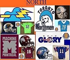 Just click on the country name in the left menu and select your competition (league results, national cup livescore, other competition). Wfl Northern Division Portland Thunder Toronto Northmen Montreal Machine Ohio Glory