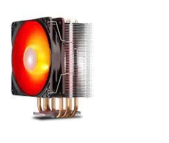 DeepCool CPU Cooler GAMMAXX 400 V2 Red 4 heat pipes,120mm, PWM FAN , RED LED | DP-MCH4-GMX400V2-RD Buy, Best Price. Global Shipping.