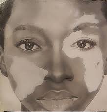 Graphite pencil drawing