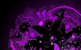 Black And Purple Butterfly Wallpaper Purple Butterfly Desktop Wallpaper Hd Dlwallhd Com Lila Schmetterling Lila Tapeten Kunst