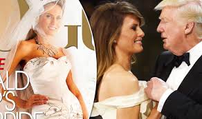 Born october 30, 1981) is an american businesswoman, serving since 2017 as advisor to the president, her father donald trump. Melania Trump Wedding Dress First Lady S Nuptials Gown Worth 80 000 Express Co Uk