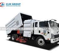 China FAW 10CBM Truck Mounted Road Sweeper Manufacturers ...
