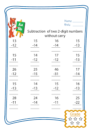 Subtract Two 1 Digits Without Trading Reaching Teachers Math Subtraction Worksheets Math Subtraction Third Grade Subtraction Worksheets