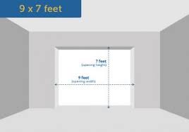 A standard single garage is around 3.6m x 6m with a door size of 2.6m wide. What Are Standard Garage Door Sizes Single Double Jb Doors