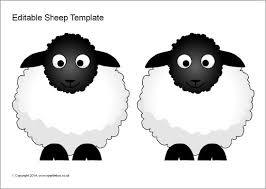 Absolutely free printable sheep routine. Editable Sheep Template Sb11024 Sparklebox Sheep Template Sheep Farm Theme Preschool
