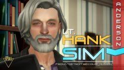 Lt. Hank Anderson by LadySpira at Mod The Sims