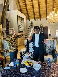 Jacob zuma, the president of south africa, has prompted anger with a reported r65m (£5.3m) expansion of his personal residence in one of the country's poorest polygamy is common in rural kwazulu and zuma is no exception. Police Minister Bheki Cele Visits Former President Jacob Zuma In Nkandla Sekhukhune Tubatse Fetakgomo News