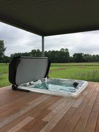 Inbouw Spa Jacuzzi Buitenleven Zwembad
