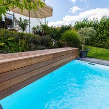 Oberflurrolladen Pool Im Garten Pool Outdoor Dekorationen