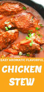 Let the stew bubble and thicken. Chicken Stew African Style Immaculate Bites