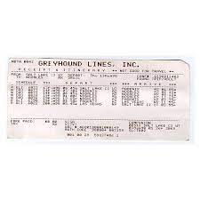 Greyhound Bus Ticket 98 Liked On Polyvore Featuring Fillers Items Paper Quotes Text Phrase And Saying Greyhound Bus Bus Tickets Greyhound