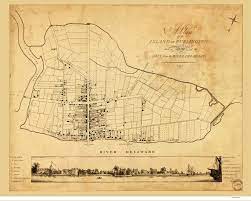 City Of Burlington Map Burlington 1797 Old Map Reprint Delaware Cities | Etsy Ireland