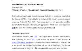 Sassa child grant application requirements. Sassa On Twitter The R350 Grant Is Coming To An End Tomorrow Sassacares