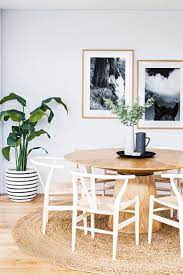 Modern Touch Inside This Clever New Build From The June 2016 Issue Of Inside Out Round Pedestal Dining Table Scandinavian Dining Room Dining Room Inspiration