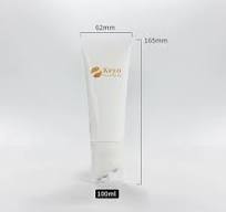 New Massage Ball Roll PE Plastic Skin Care Lotion Tube /Empty OEM Round  Cosmetic Soft Composite Tube