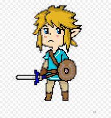 Open your phone's settings app. Link Breath Of The Wild Pixel Art Hd Png Download Vhv
