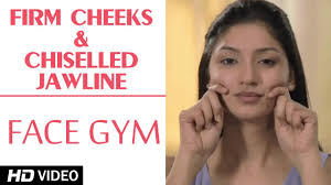 Face Gym Firm Cheeks Chiselled Jawline Hd Asha Bachanni Face Yoga Face Lift Exercises Face Massage