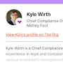 Profile Picture of Kyle Wirth - Chief Compliance Officer at The Motley Fool | The Org (@theorg.com) on Google