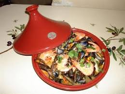 Tajine De Lotte Et Saumonette Au Safran Et Gingembre Recette Tajine Saumonette Recette Osso Bucco