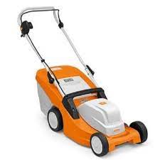 They never battery mower background. Orange Stihl Rme 235 Lightweight Electric Lawn Mower 33 Cm Id 21618511030
