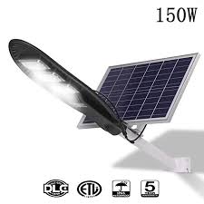 150w Solar Street Lights Outdoor Lampi œ8000 Lumens With Remote Controli œlight Control Human Body Induction Led Flood Lights Solar Street Light Street Light