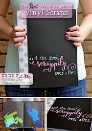 Make cricut labels and get yourself organized in the craft room or any room of your home! The Best Way To Organize Vinyl Scraps Free Cut Files