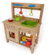 Kinder Outdoor Matsch Kuche Wetterfest Robinienholz Garten Spielkuche 2060 Spielzeug Draussen Spielkuche Holzpflege