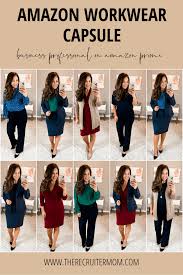 Amazon Professional Workwear Capsule 15 Outfits For Under 250 In 2020 Workwear Capsule Professional Outfits Capsule Outfits