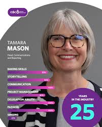 Meet Tamara Mason, our quirky and fun Head of Communications and Reporting.  Find out who she'd invite to dinner and what she would make! Link in bio.