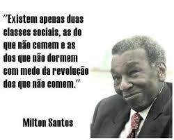 Do Professor Milton Santos