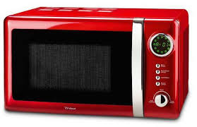 Mikrohullámú sütő 800W 5év garancia piros | Aspico Kft.
