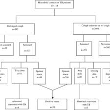 Flow Chart Of Tests Taken For Household Contacts Of Smear