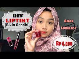 Kami mendasarkan resipi diy di bawah tiga ramuan supaya anda dapat memanfaatkan sepenuhnya pembelian anda. Diy Bikin Liptint Murah Dan Tahan Lama Youtube