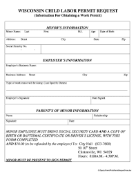 The first step to driving in ohio is to pass a bmv written test to get your temporary instruction permit, or tipic. Work Permit Form Fill Out And Sign Printable Pdf Template Signnow