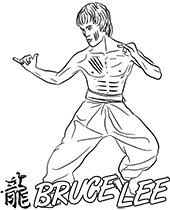 Color in this picture of bruce lee and others with our library of online coloring pages. 31 Bruce Lee Coloring Pages Zsksydny Coloring Pages