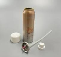 100ml 150ml 300ml 500ml Aluminum Aerosol Spray Bottle with Bag on Valve for Sunscreen Spray