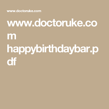 Www Doctoruke Com Happybirthdaybar Pdf Ukelele Songs Ukulele Songs Ukelele