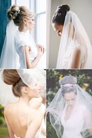 Wedding hairstyles with long veil 2016. 5 Chic Bridal Hairstyles That Look Good With Veils Praise Wedding